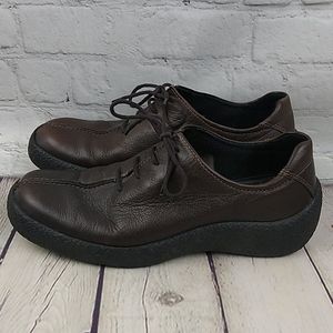 Womens ECCO Brown Shoes Oxfords 36